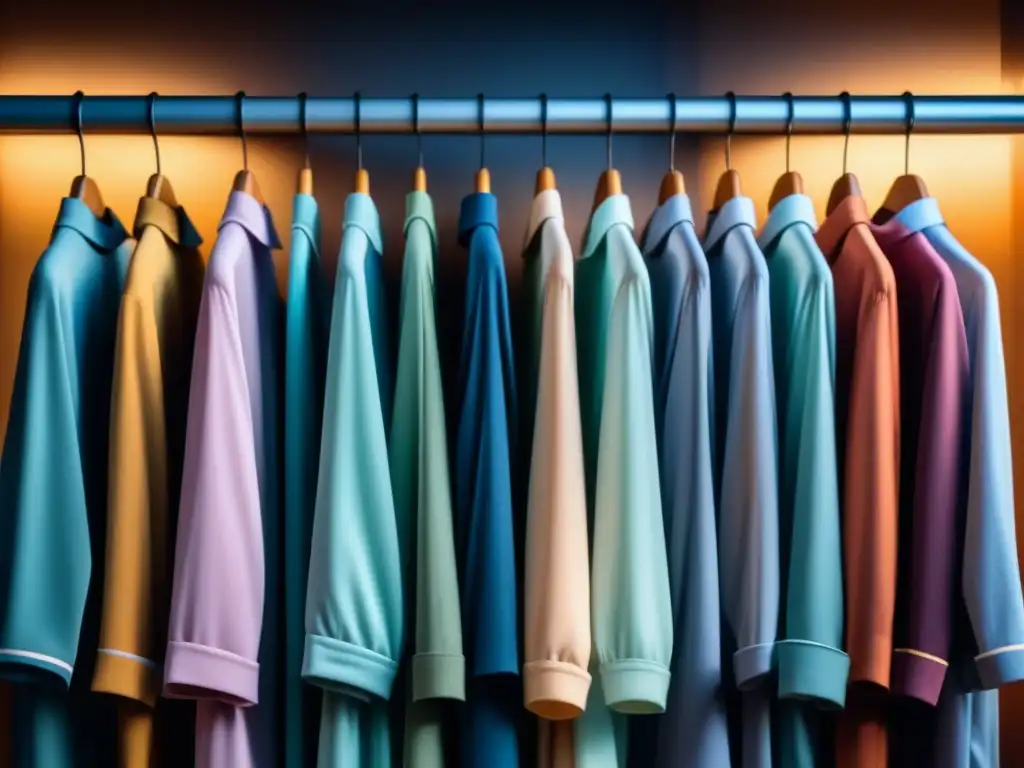 Armario de pijamas: estilos para cada personalidad Armario con pijamas según personalidad hogar en tonos suaves y elegantes