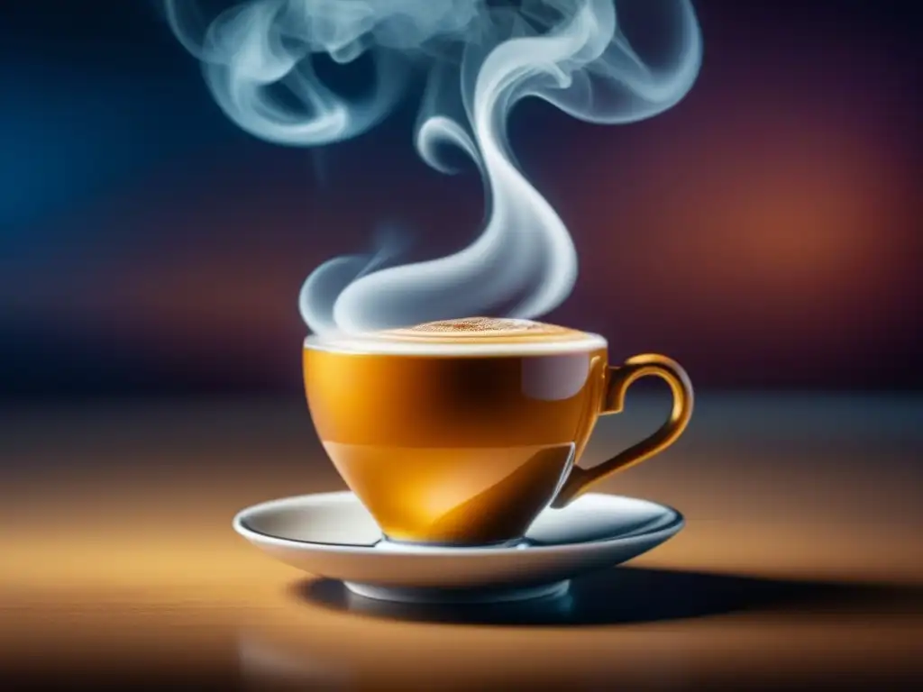 Exquisita mezcla: café y té premium en detalle Detalle exquisito de café y té en tazas de porcelana, resaltando la calidad de club suscripción cafés tés selección
