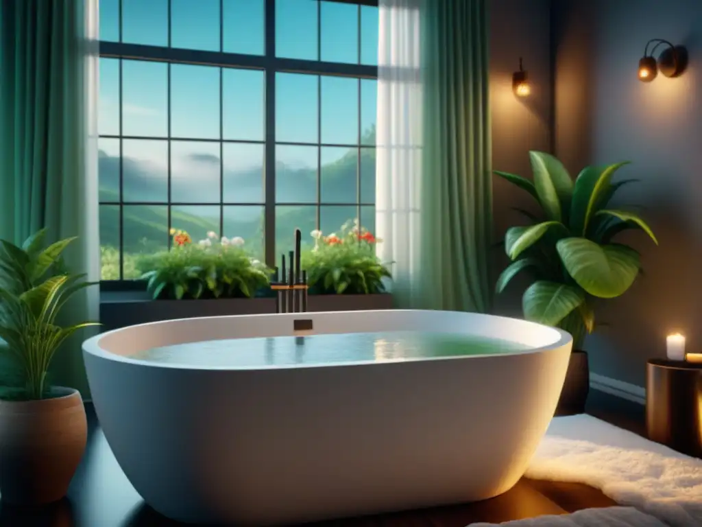 Sumérgete en un oasis de relajación con baños herbales relajantes