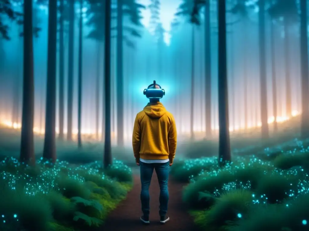 Un viaje de relajación en casa con realidad virtual para relajación en casa